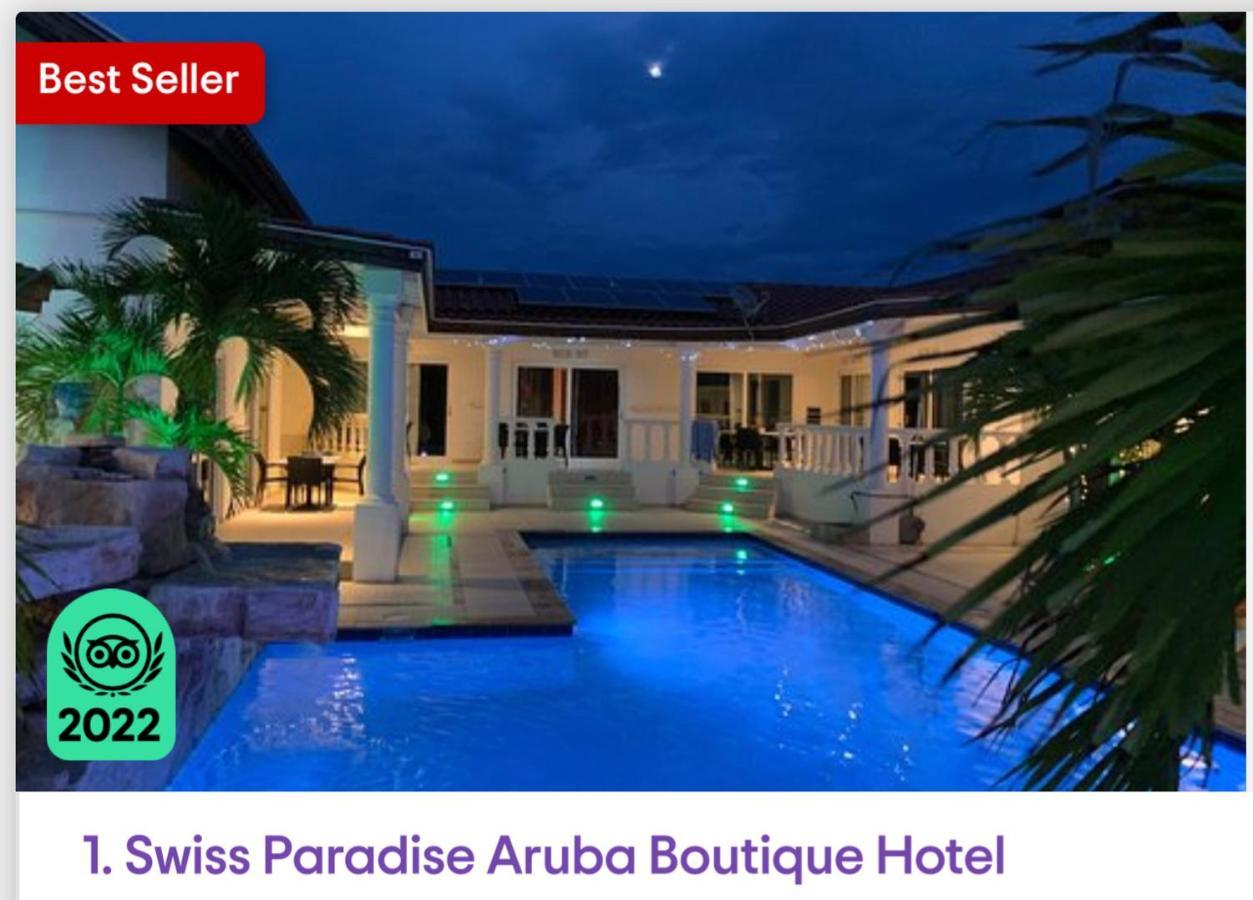 Boutique Hotel Swiss Paradise Aruba Villas And Suites Palm Beach Exteriör bild
