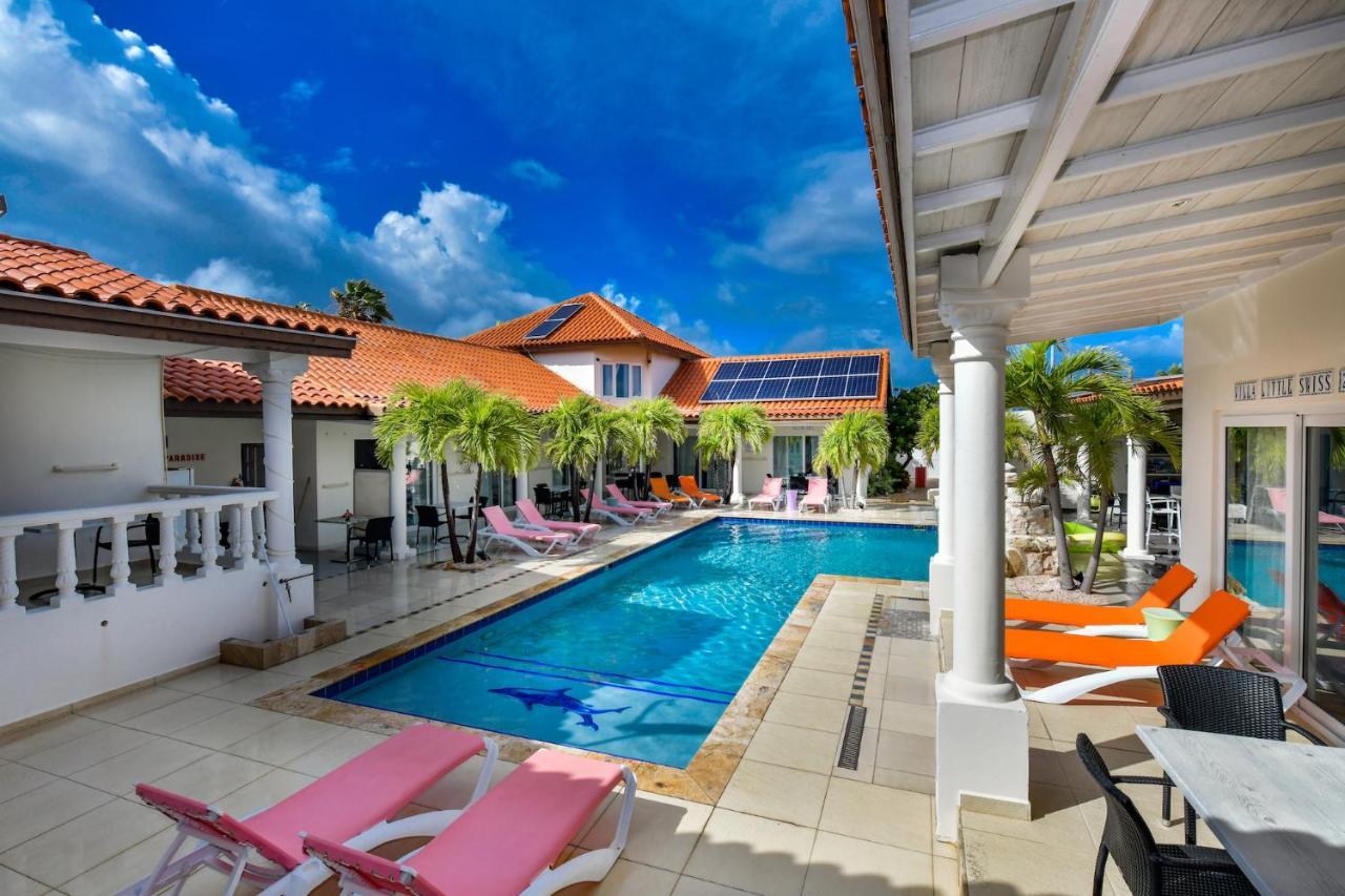 Boutique Hotel Swiss Paradise Aruba Villas And Suites Palm Beach Exteriör bild